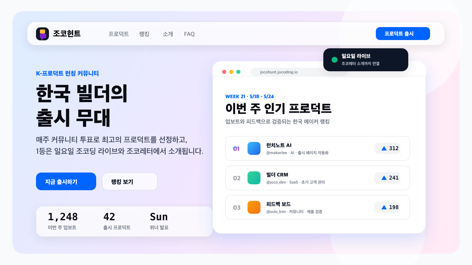 조코딩 채널에서 무료로 프로덕트 홍보하는 방법